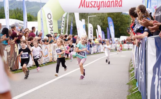 Dzieci też miały swój bieg na Festiwalu Biegowym. Była radość i zdrowa rywalizacja  - 34